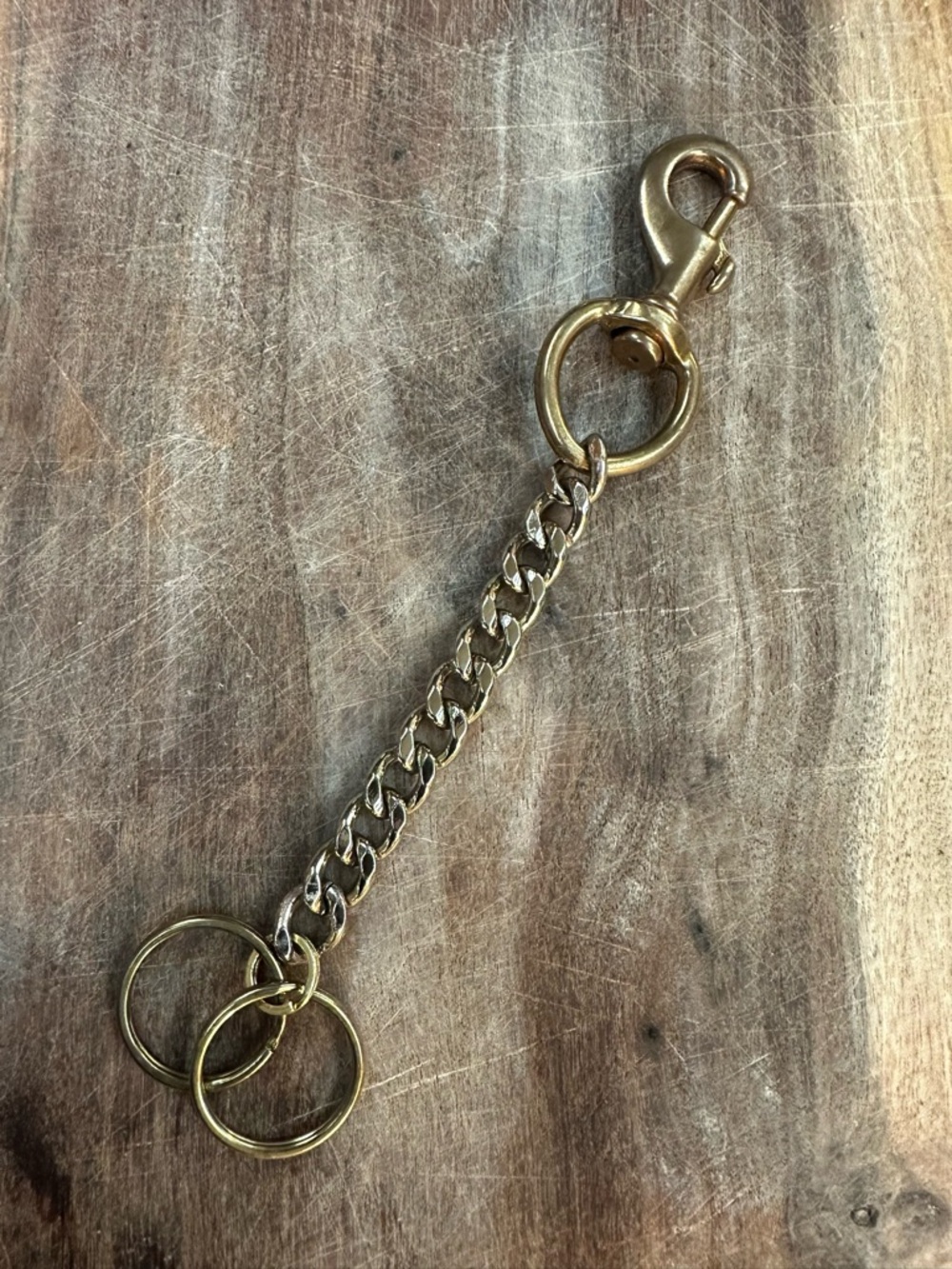 Cuban Chain Link Keychain